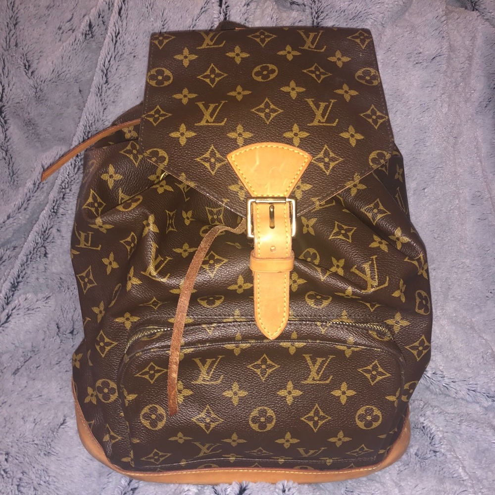 Louis Vuitton monogram Montsouris GM Backpack